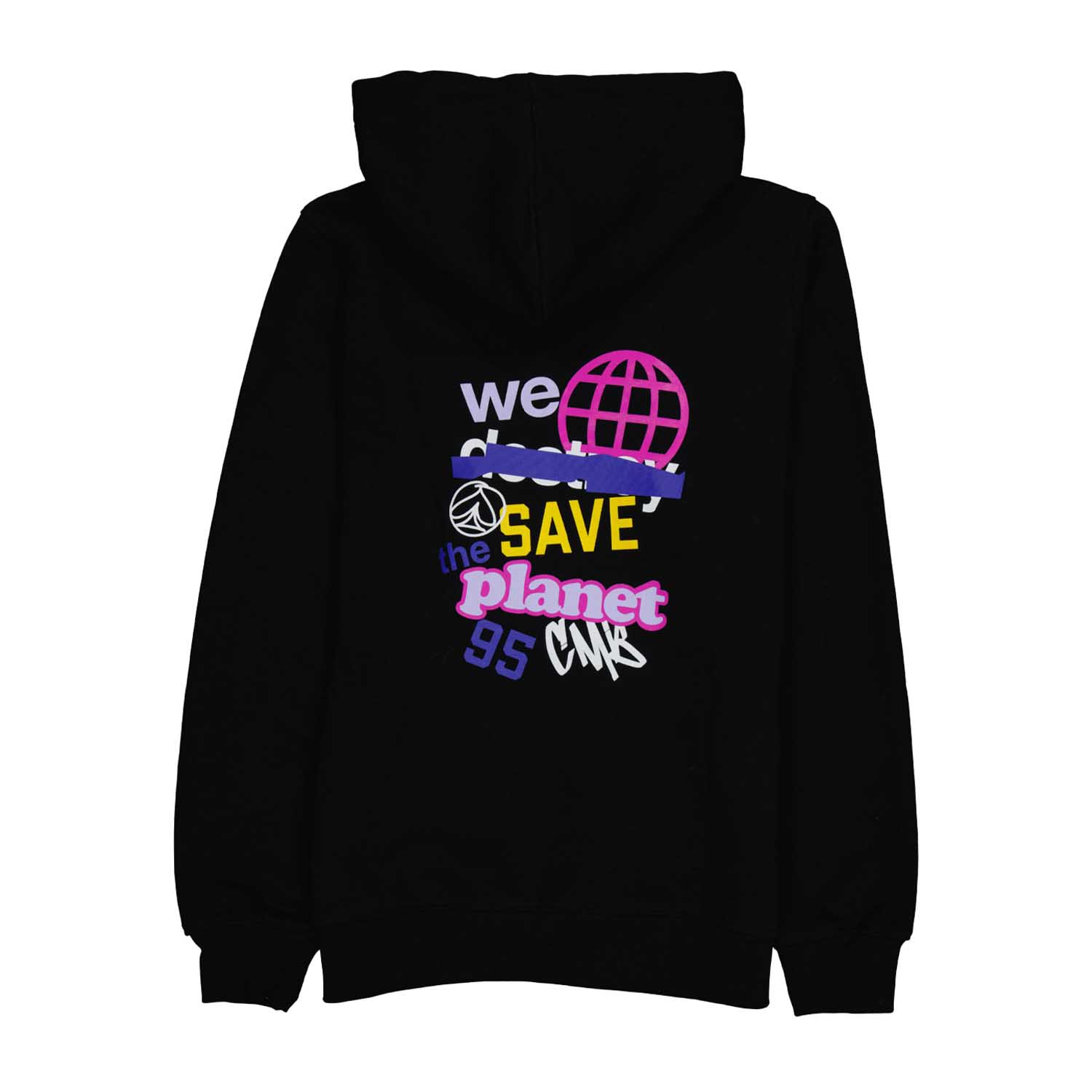 felpa capp save the planet retro