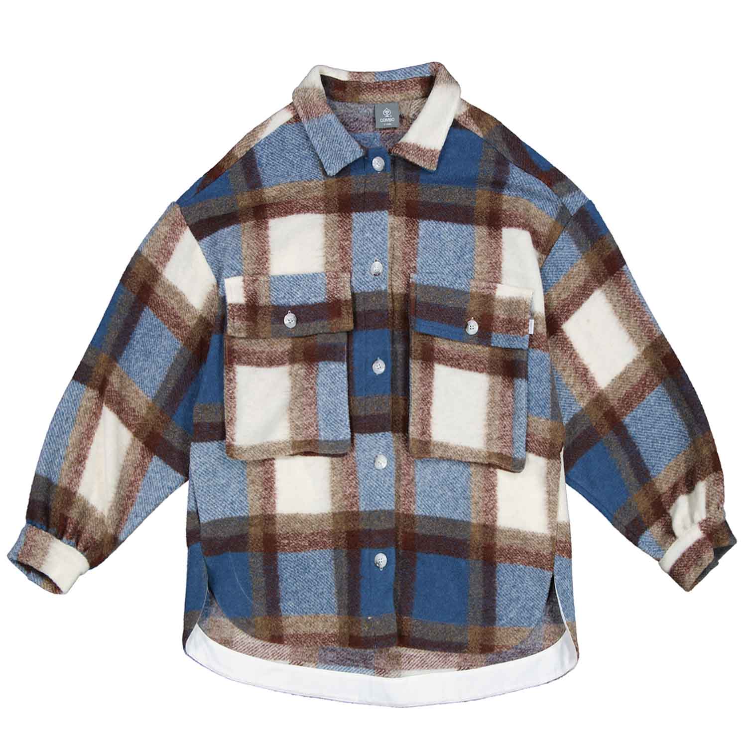 overshirt over tasche