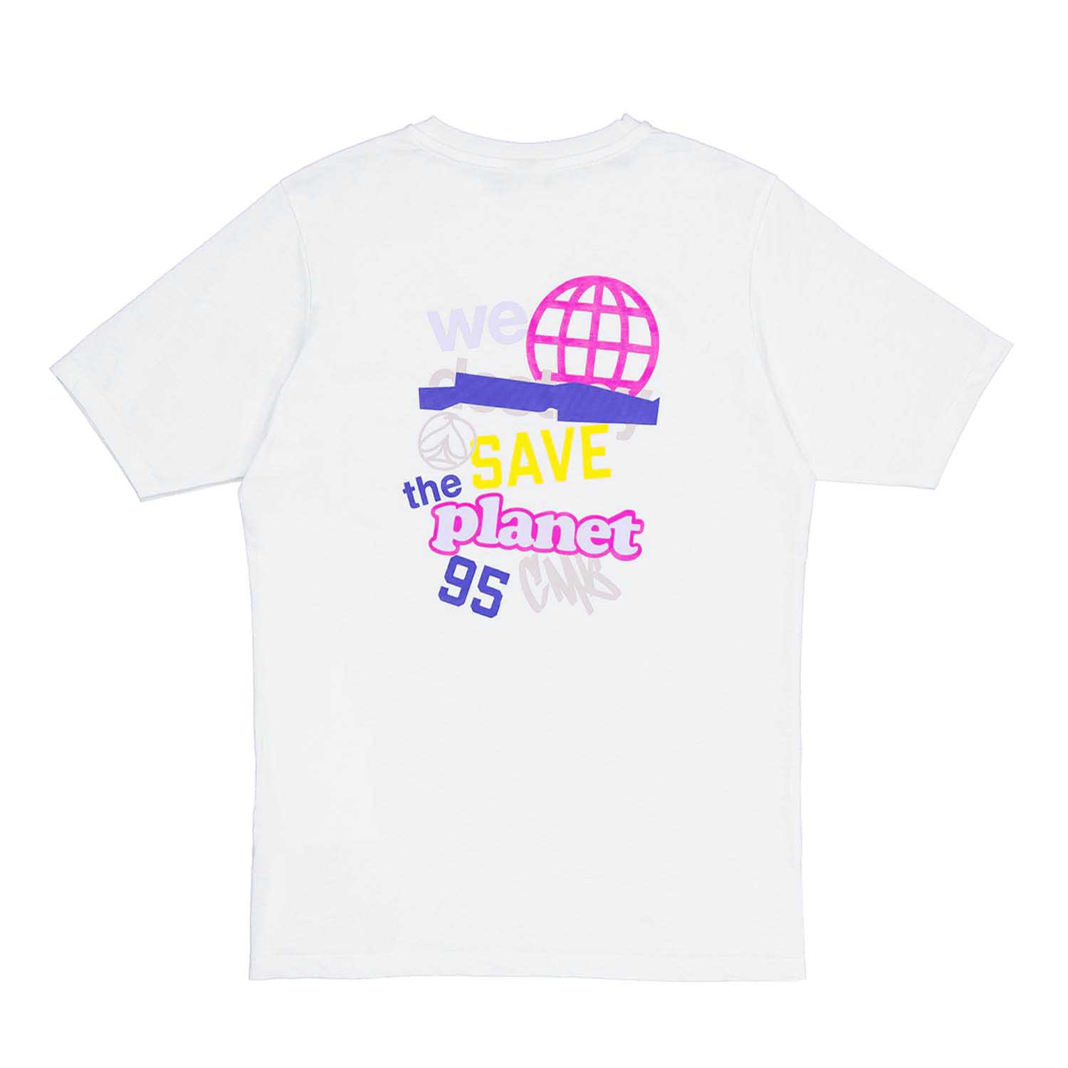 t shirt save the planet retro