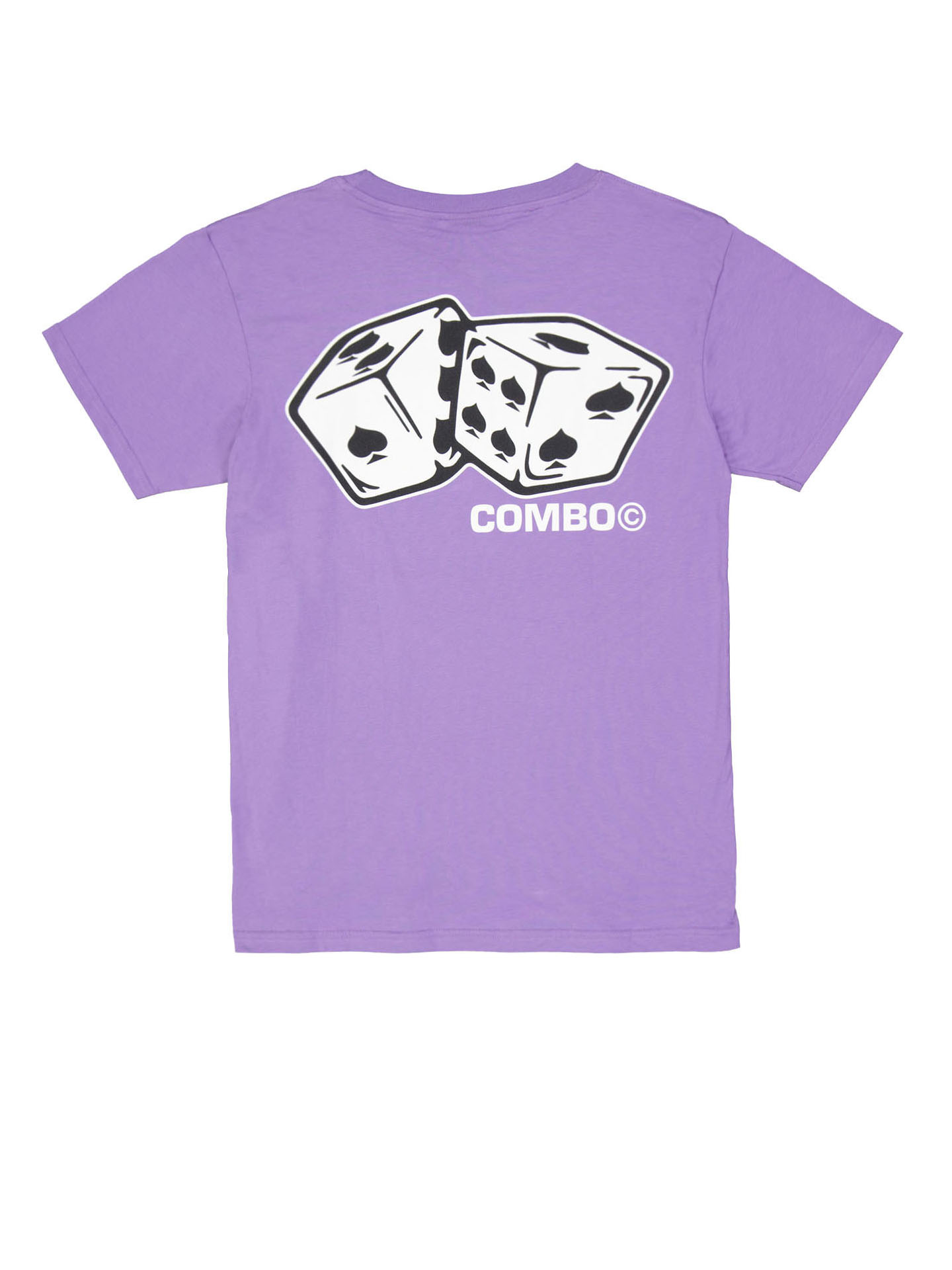 t shirt a manica corta con stampa dice back