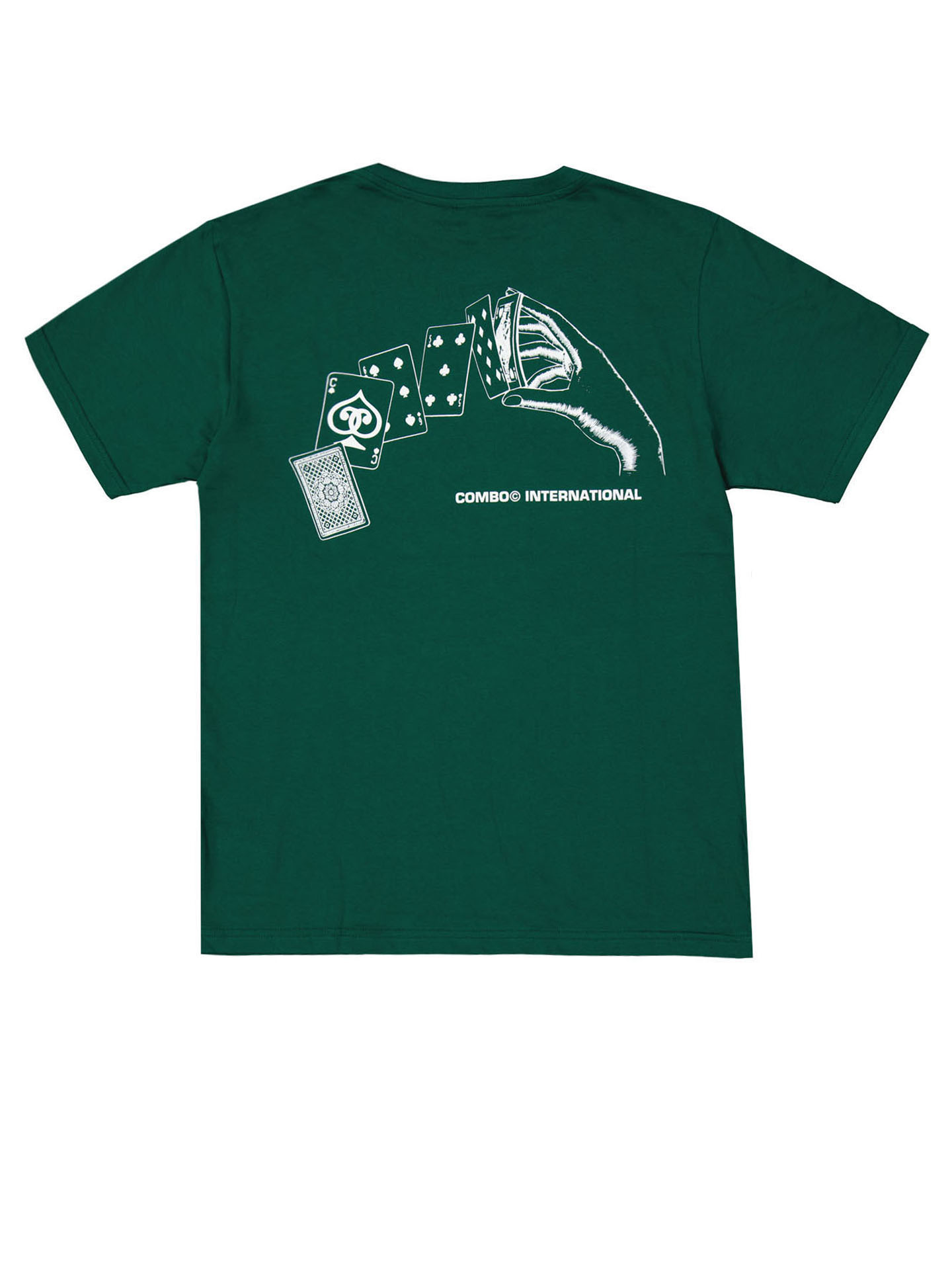 t shirt a manica corta stampa retro cards